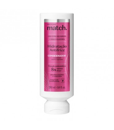 Niisutav palsam kahuvabadeks juusteks Match Antifrizz Hydration